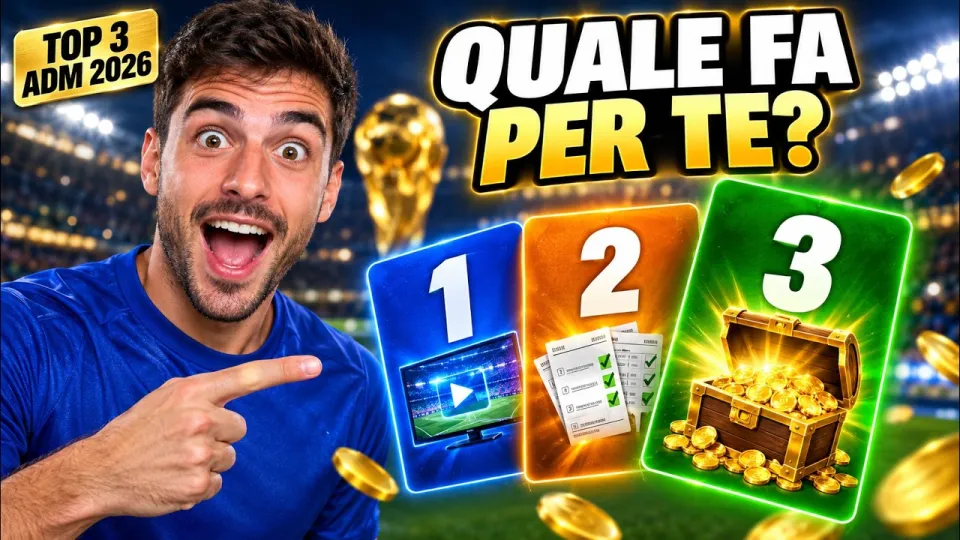 Migliori Siti Scommesse con Bonus e Licenza ADM per il 2026